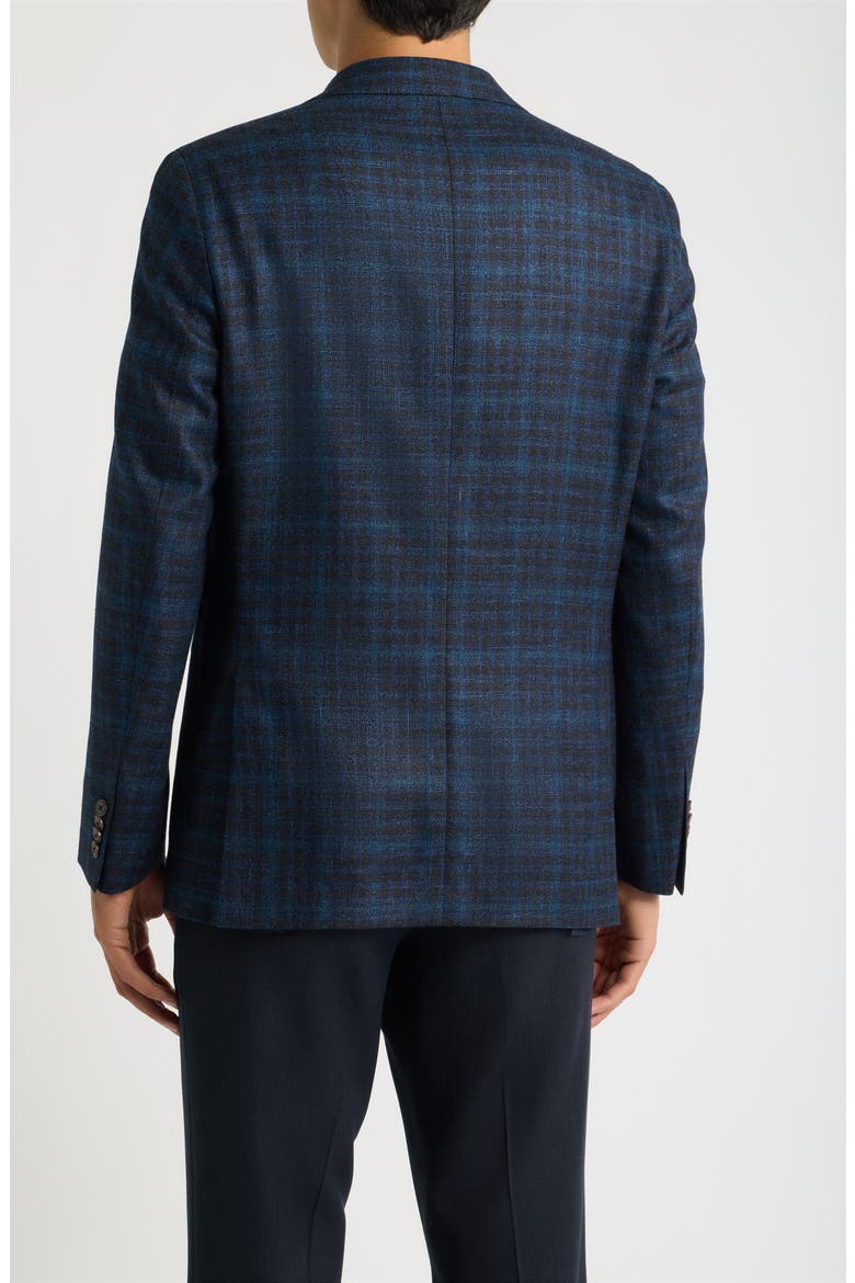 Morton Wool, Silk, Linen & Cashmere Sport Coat, Alternate, color, NAVY