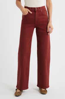 Madewell The Perfect Wide Leg Jeans