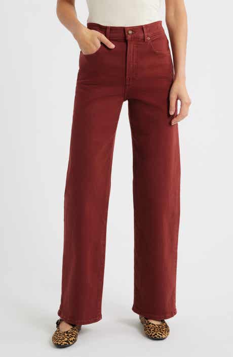 Madewell The Perfect Wide Leg Jeans