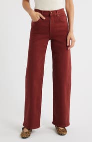 Madewell The Perfect Wide Leg Jeans