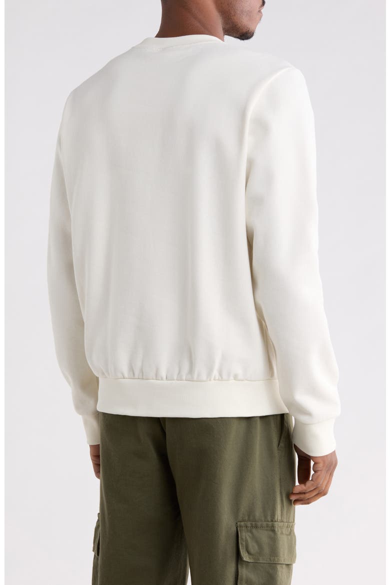 Evolution Simple Dome Sweatshirt, Alternate, color, WHITE DUNE