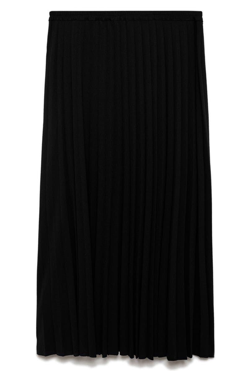 MANGO Pleated Maxi Skirt, Alternate, color, 