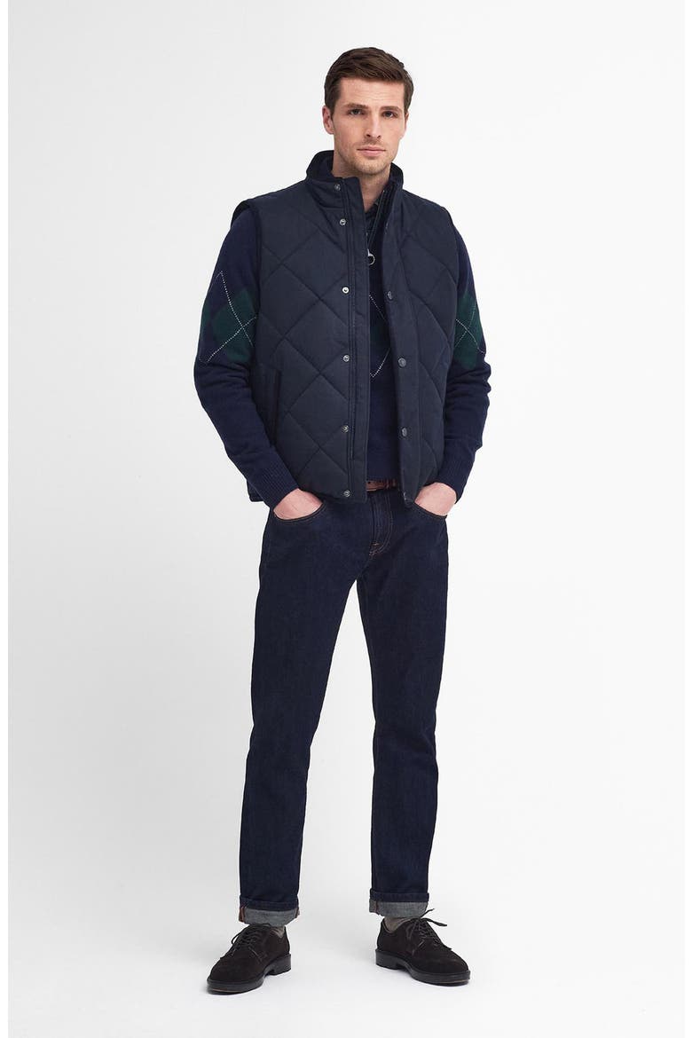 Holburn Quilted Vest, Alternate, color, DARK NAVY