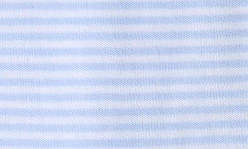 Kissy Kissy Kids' Stripe Fitted Two-piece Pajamas In Blue