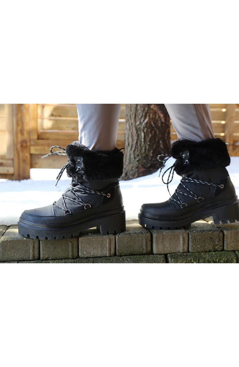 Cougar Marlow Faux Shearling Cuff Waterproof Boot, Alternate, color,