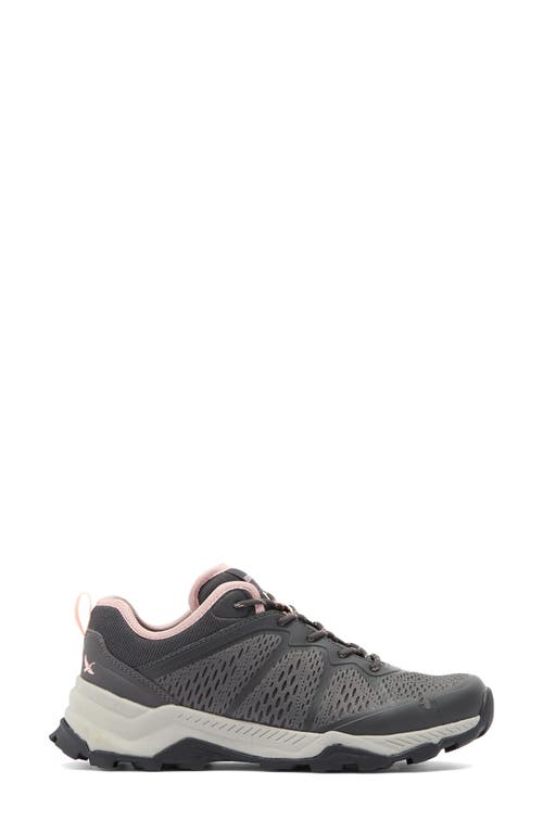 Eddie Bauer Pinnacle V2 Low Sneaker In Grey/pink