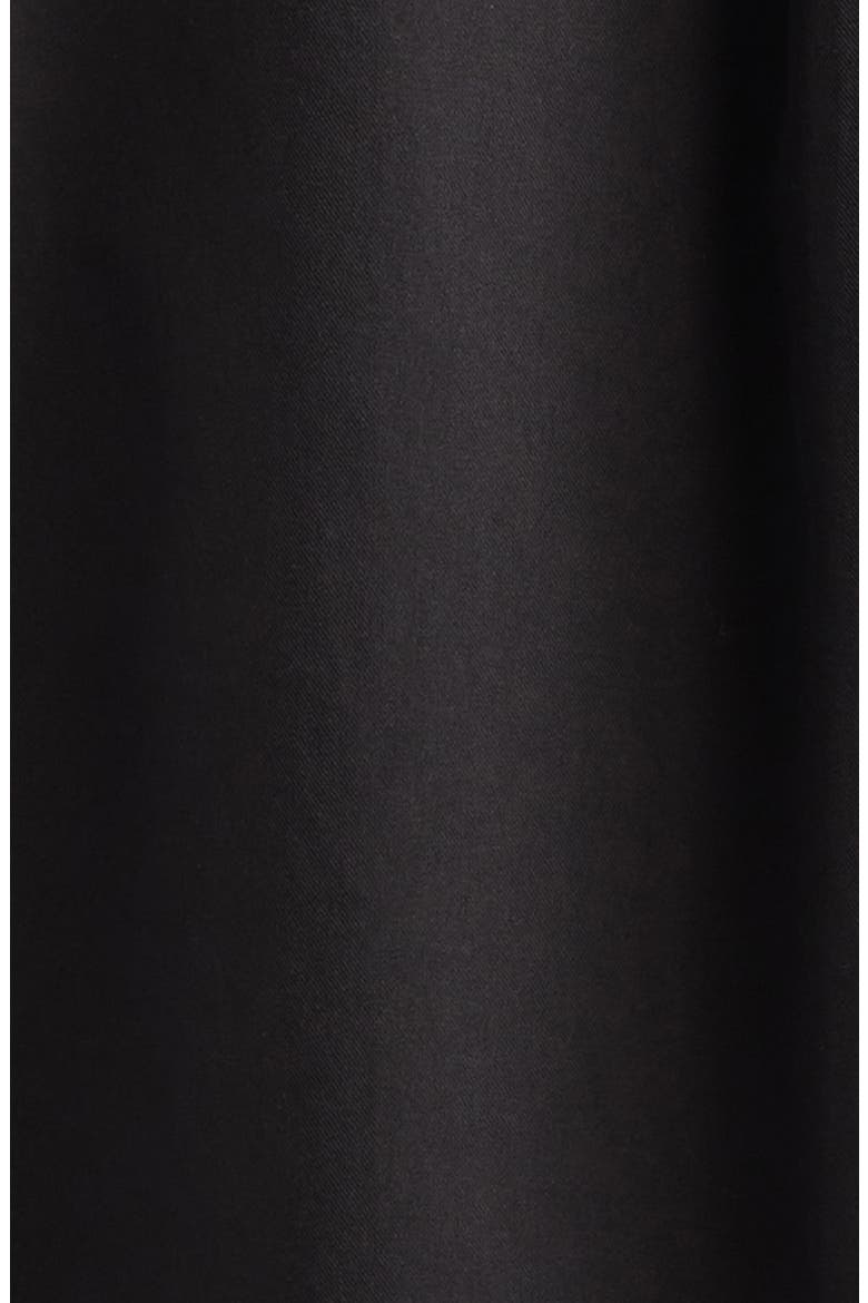 Cotton Twill Western Snap-Up Shirt, Alternate, color, BLACK