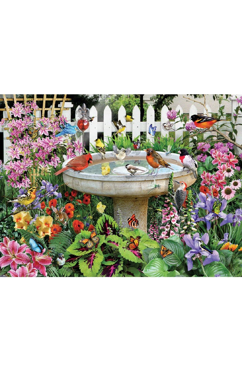 Sunsout A Backyard Bath 500 piece Jigsaw Puzzle for Adults, Alternate, color, Multicolor
