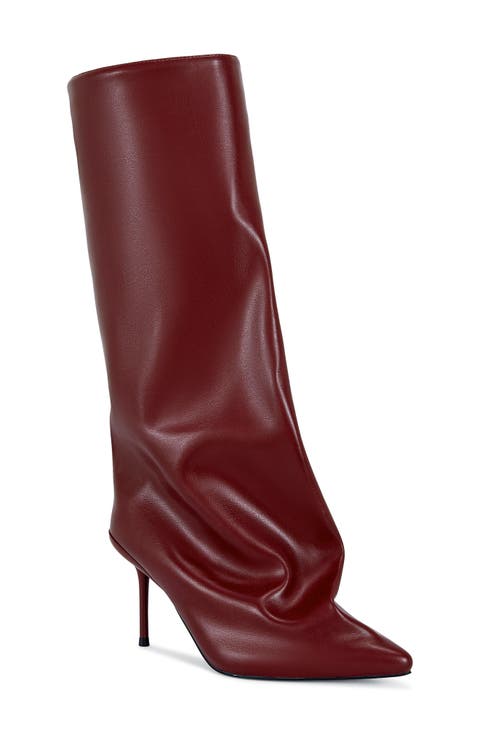 Couture Crazy Pointy Toe Knee High Boot (Women)
