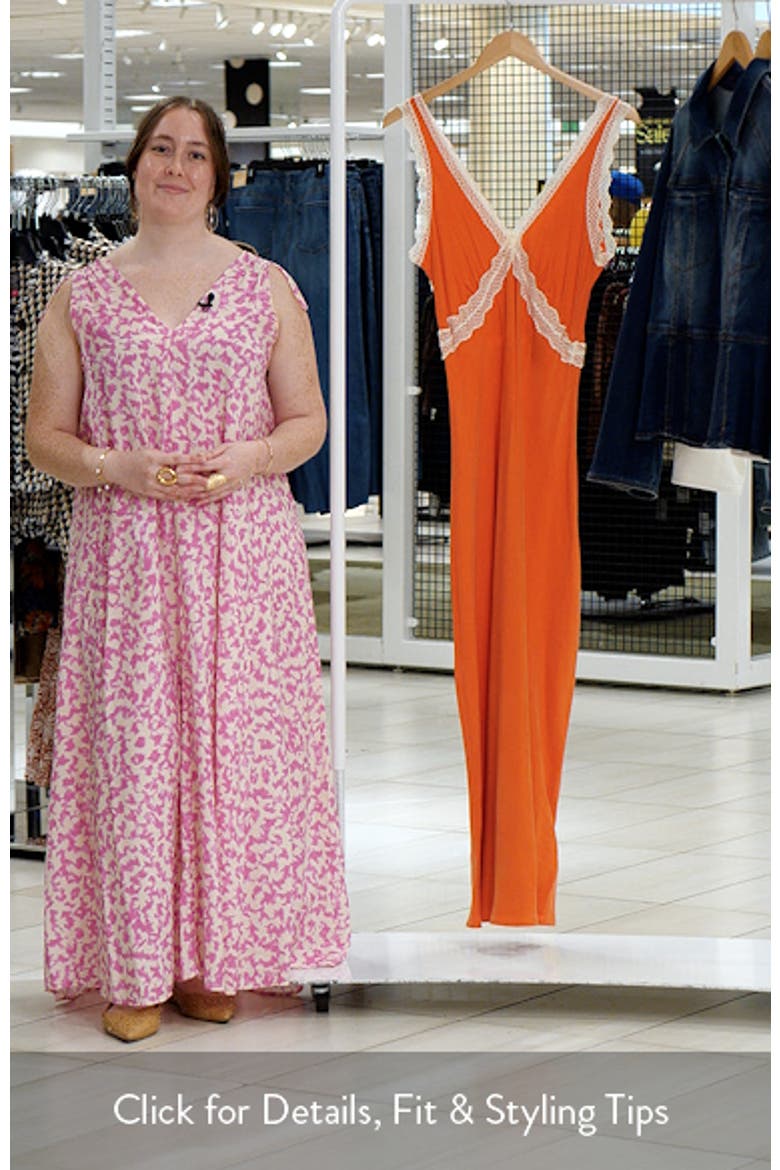 Andie Lace Trim Sleeveless Dress video