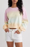 LoveShackFancy Emparo Crewneck Sweatshirt