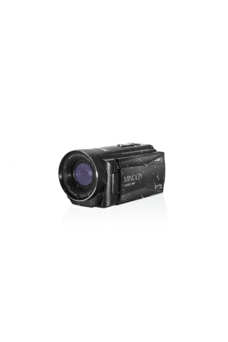 4K Ultra HD Waterproof Camcorder, Alternate, color, Black