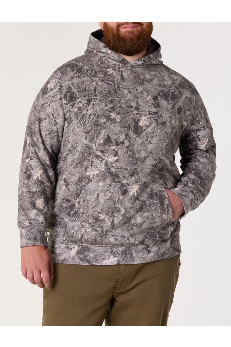Big & Tall Oak Leaf Camo Hoodie, Main, color, OAK LEAF CAMO
