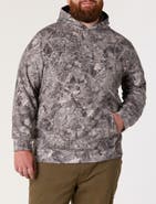 True Nation by DXL Big & Tall Oak Leaf Camo Hoodie