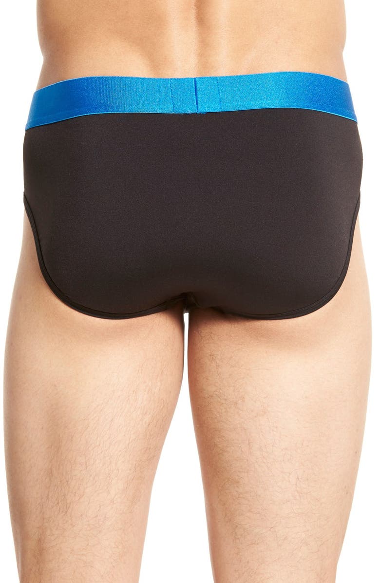 2(x)ist 'Electric' No-Show Briefs, Alternate, color,