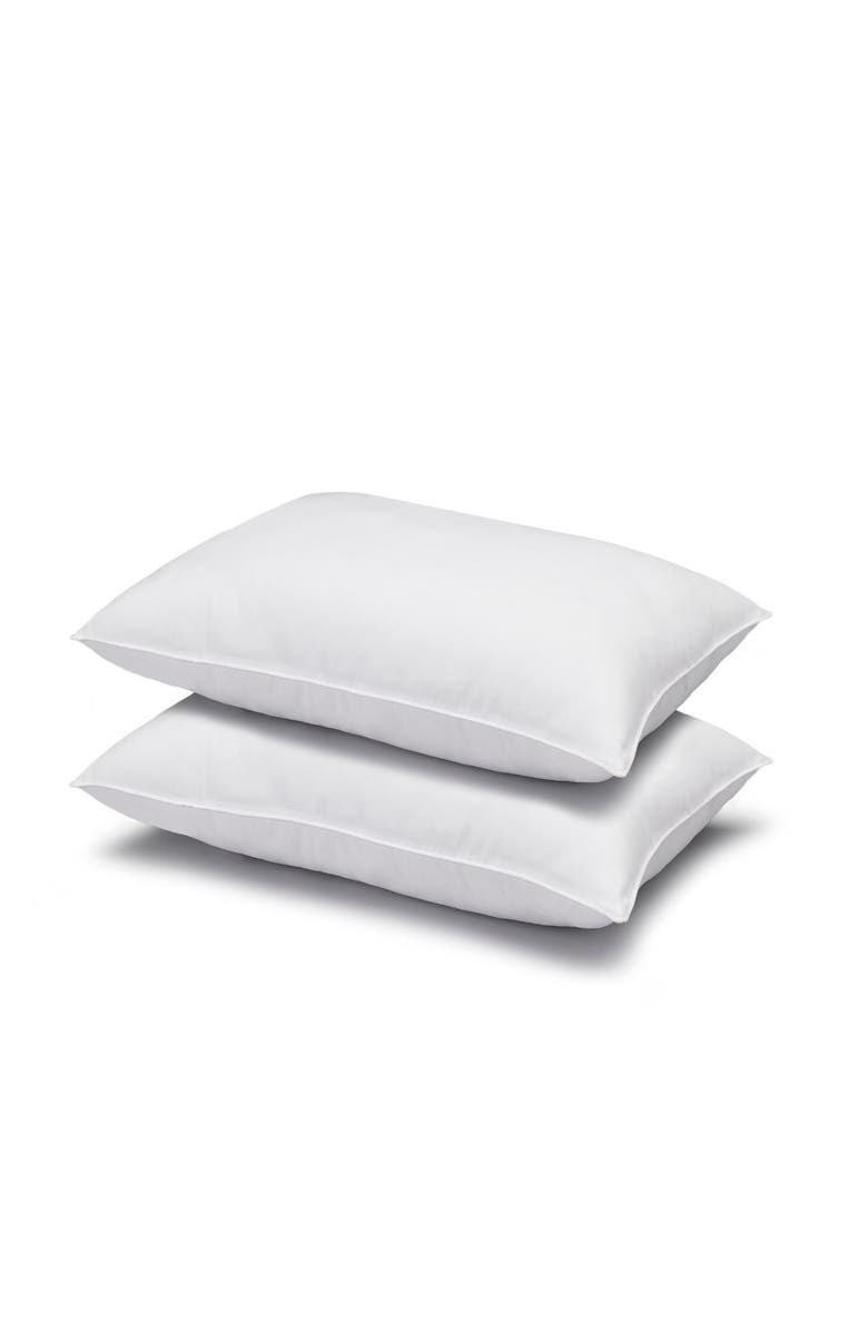 ELLA JAYNE HOME Cotton Blend Superior Down-Like SOFT Stomach Sleeper King Pillow - Set of 4, Alternate, color, White