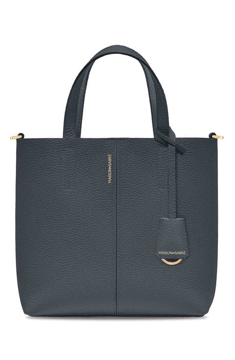 Small Leather Soft Tote