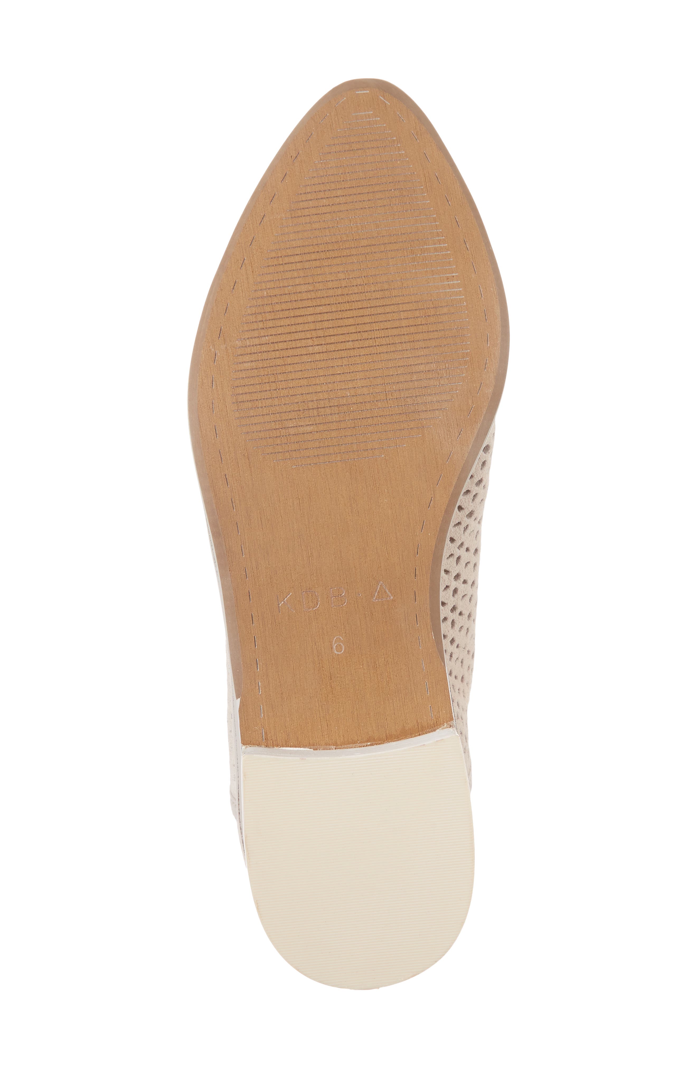 Alley Perforated Bootie, Alternate, color, WHEAT