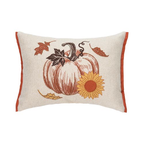C & F Home C&f Home Harvest Time Pumpkin Embellished Fall Accent Pillow, 13" X 18" In Multi
