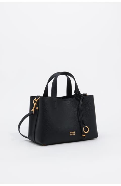 Medium Leather Chihuahua Tote