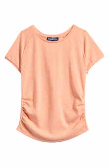 Kids' Ruched Cap Sleeve T-Shirt