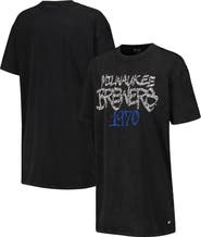 THE WILD COLLECTIVE Women's The Wild Collective Black Milwaukee Brewers T-Shirt Dress