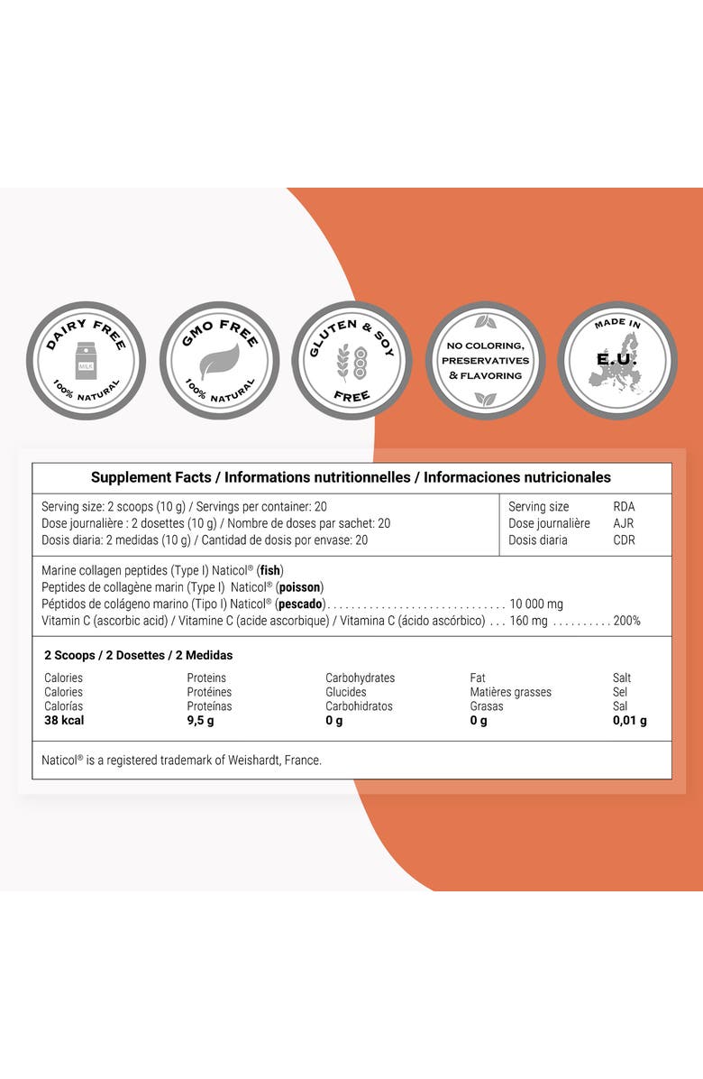 SuperSmart Marine Collagen Powder, Alternate, color, NO COLOR