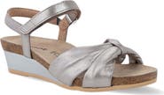 Naot Madame Ankle Strap Platform Wedge Sandal