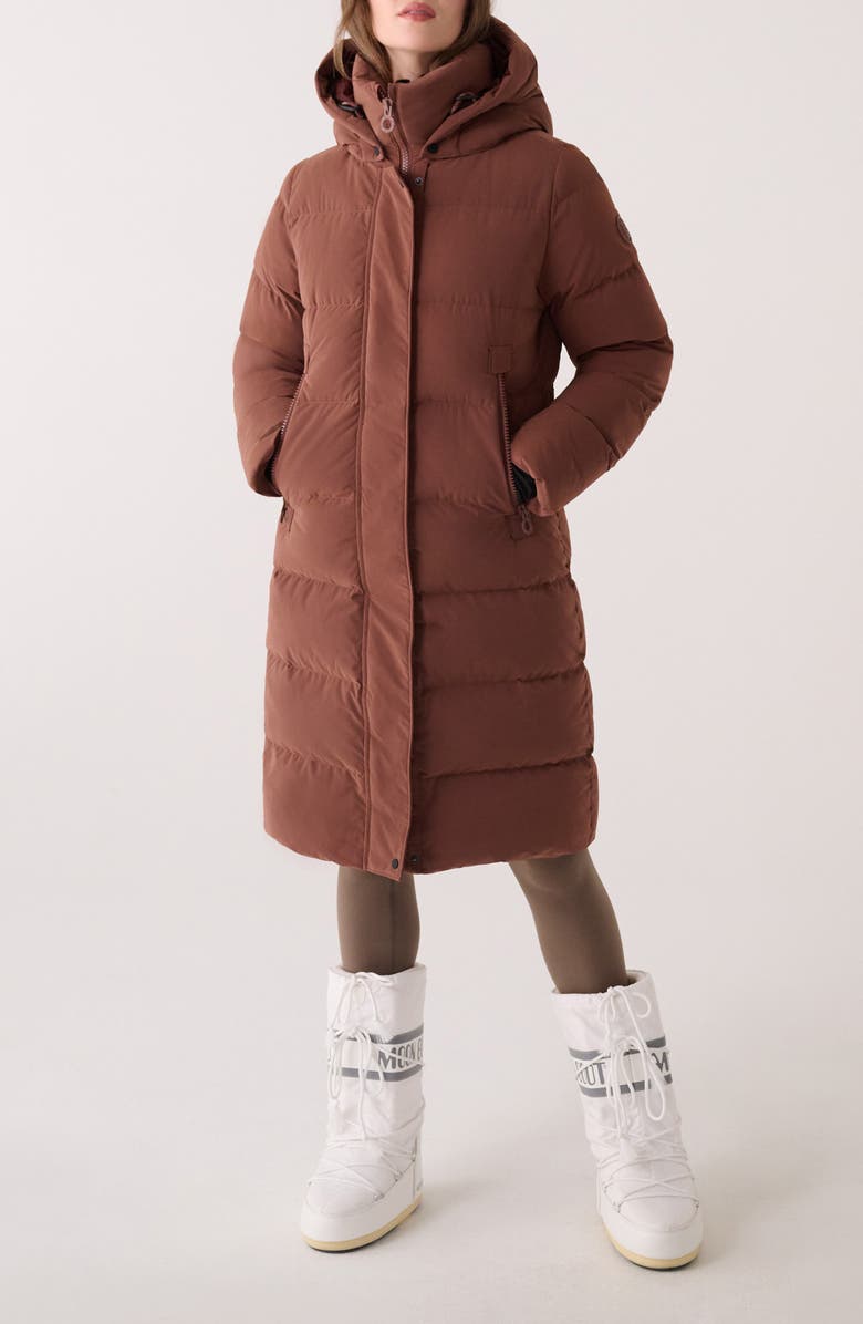 Lole Après Waterproof Down Parka, Main, color, Sienna