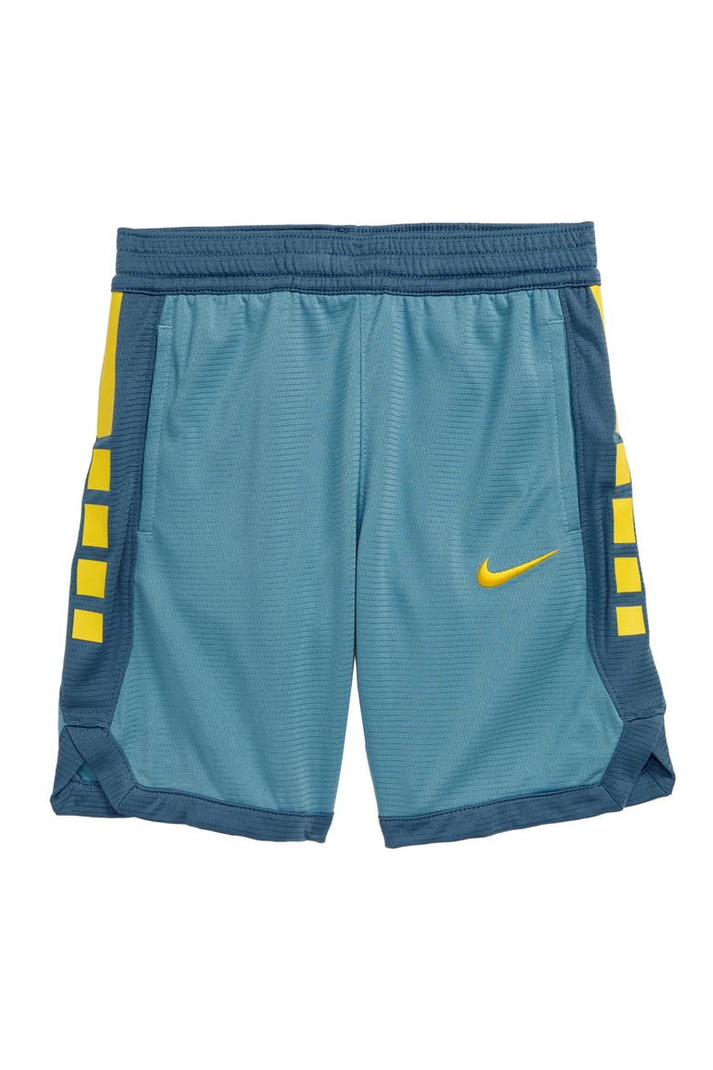 Dry Elite Stripe Athletic Shorts, Main, color, CERULEAN