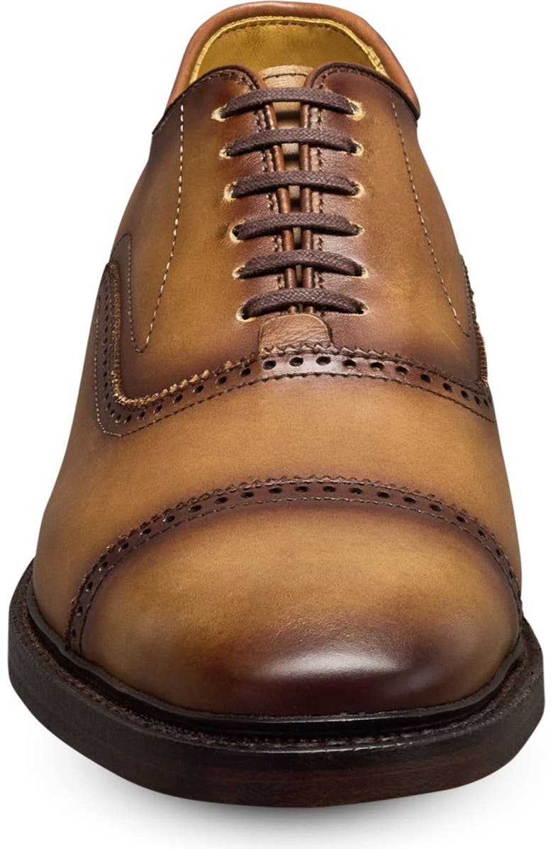 Allen Edmonds Murray Reserve Cap Toe Oxford Dress Shoe, Alternate, color, Walnut