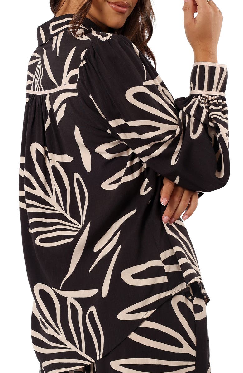 Petal & Pup Talia Floral Button-Up Shirt, Alternate, color,