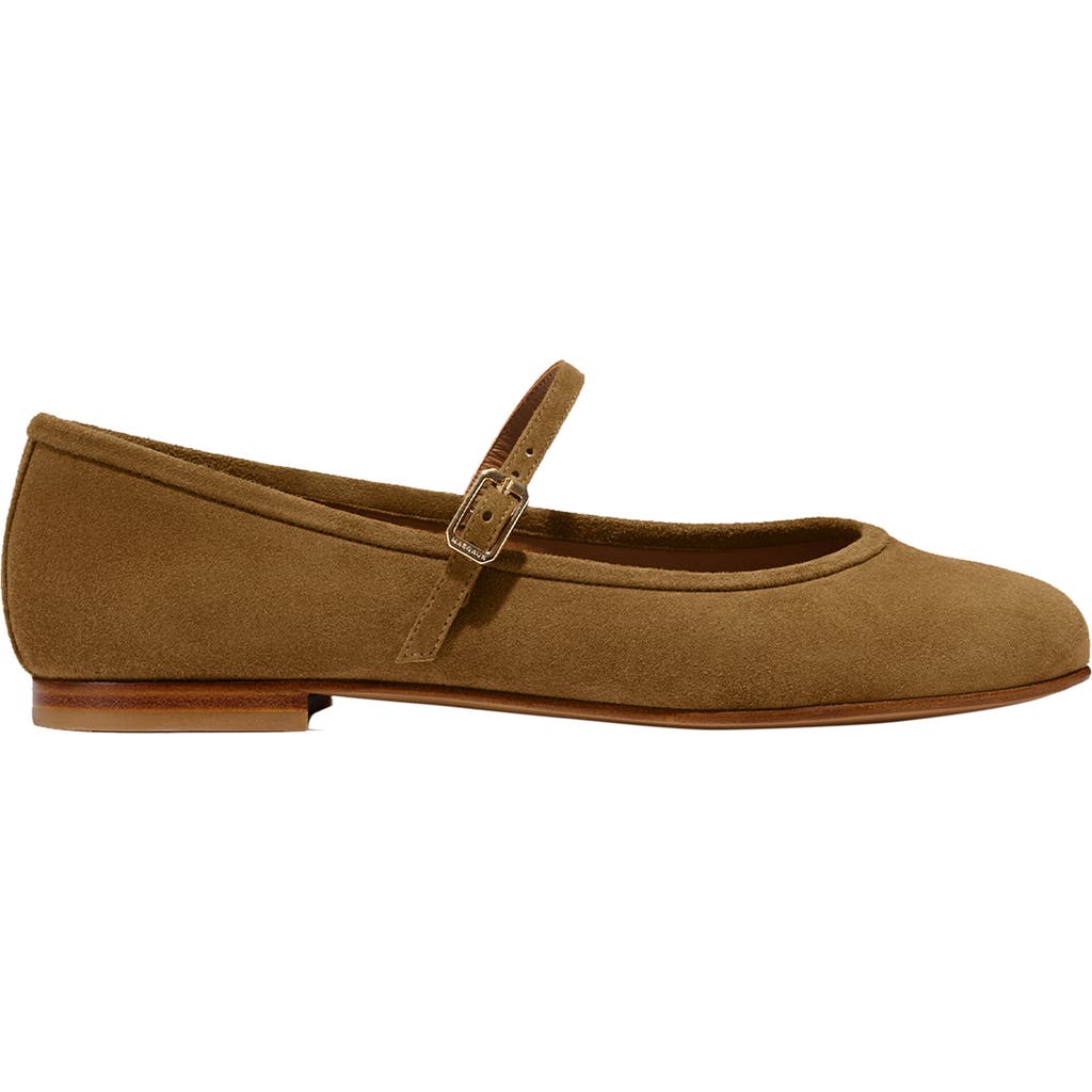 Margaux The Demi Jane Flat In Brown
