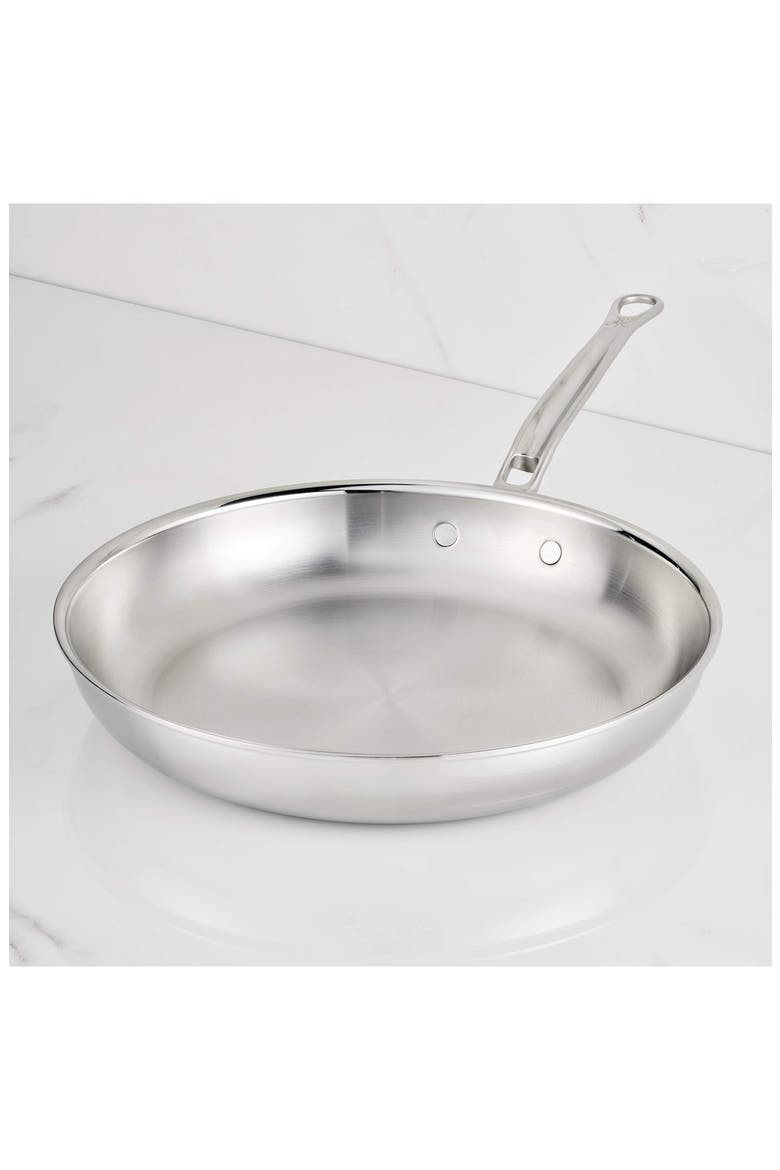 ProBond® Luxe Professional Clad Stainless Steel 12.5-Inch Skillet, Alternate, color, NO COLOR