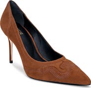 L'AGENCE Amandine Pointed Toe Pump