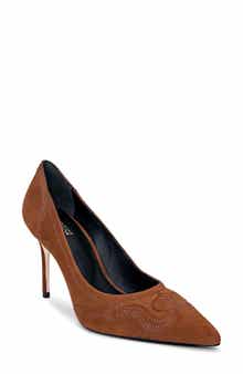 L'AGENCE Amandine Pointed Toe Pump