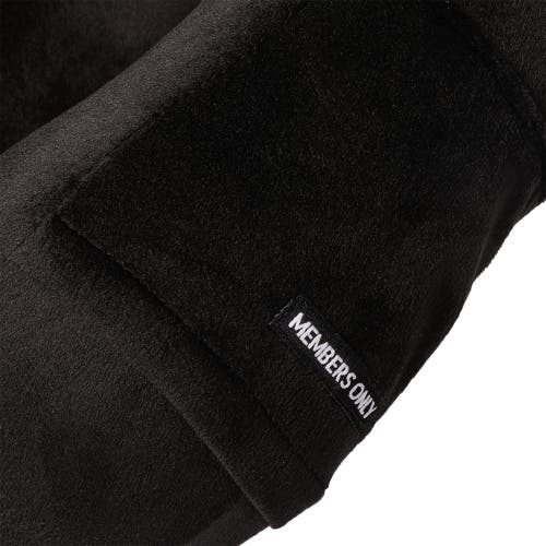 Members Only Memory Foam Travel Neck Pillow In Black