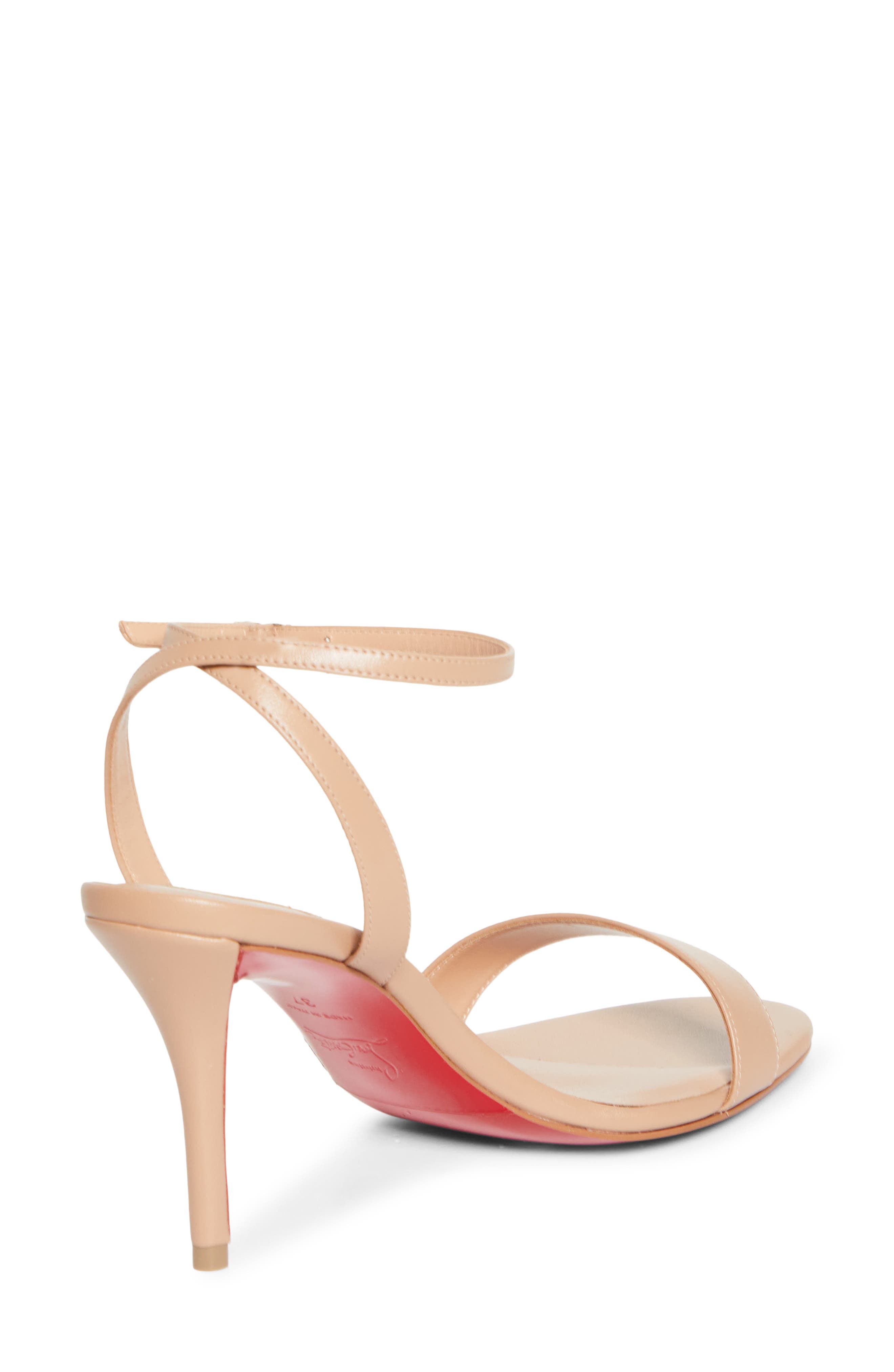 Miss Z Ankle Strap Sandal, Alternate, color, BLUSH/ LIN BLUSH