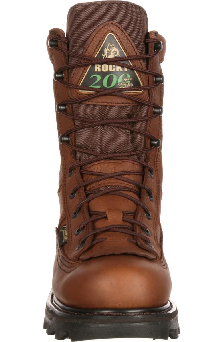 Rocky Goretex Waterproof 200G Insulated Outdoor Boot, Alternate, color, Brown