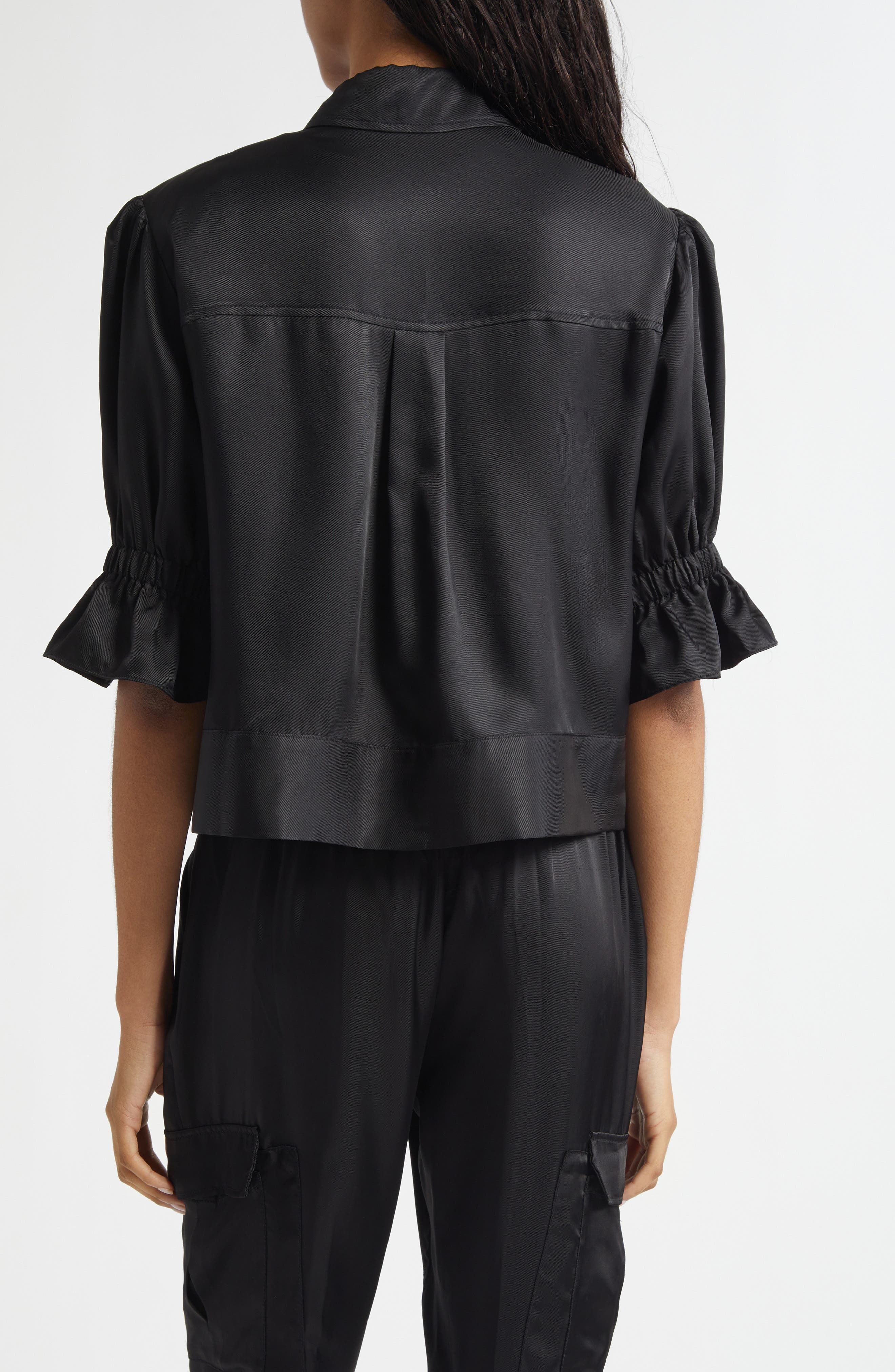 Holly Ruffle Sleeve Jacket - image 2