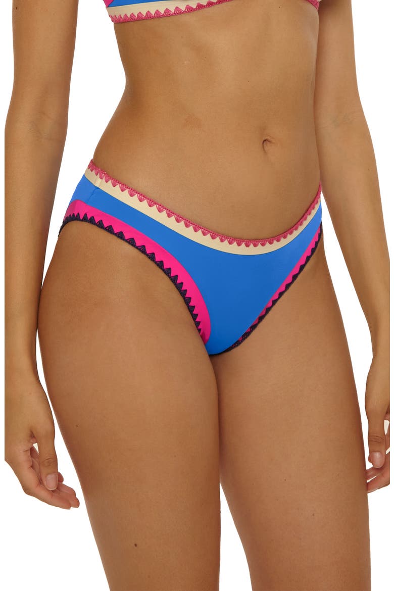 Avila Hipster Bikini Bottoms, Alternate, color, PEACOCK