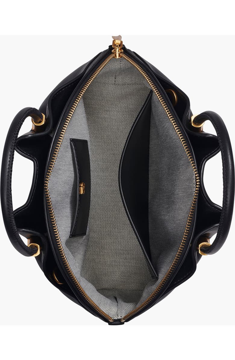 Donna Karan New York Oxford Crossbody, Alternate, color, Blk/Gold