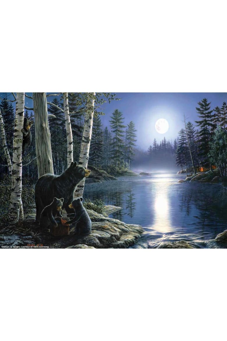 Bear Necessities 1000 piece Jigsaw Puzzle for Adults, Alternate, color, Multicolor