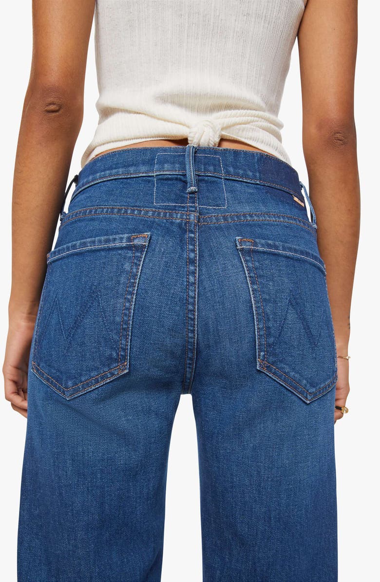 MOTHER Lil' Kick It High Waist Straight Leg Jeans, Alternate, color, Made In The Shade