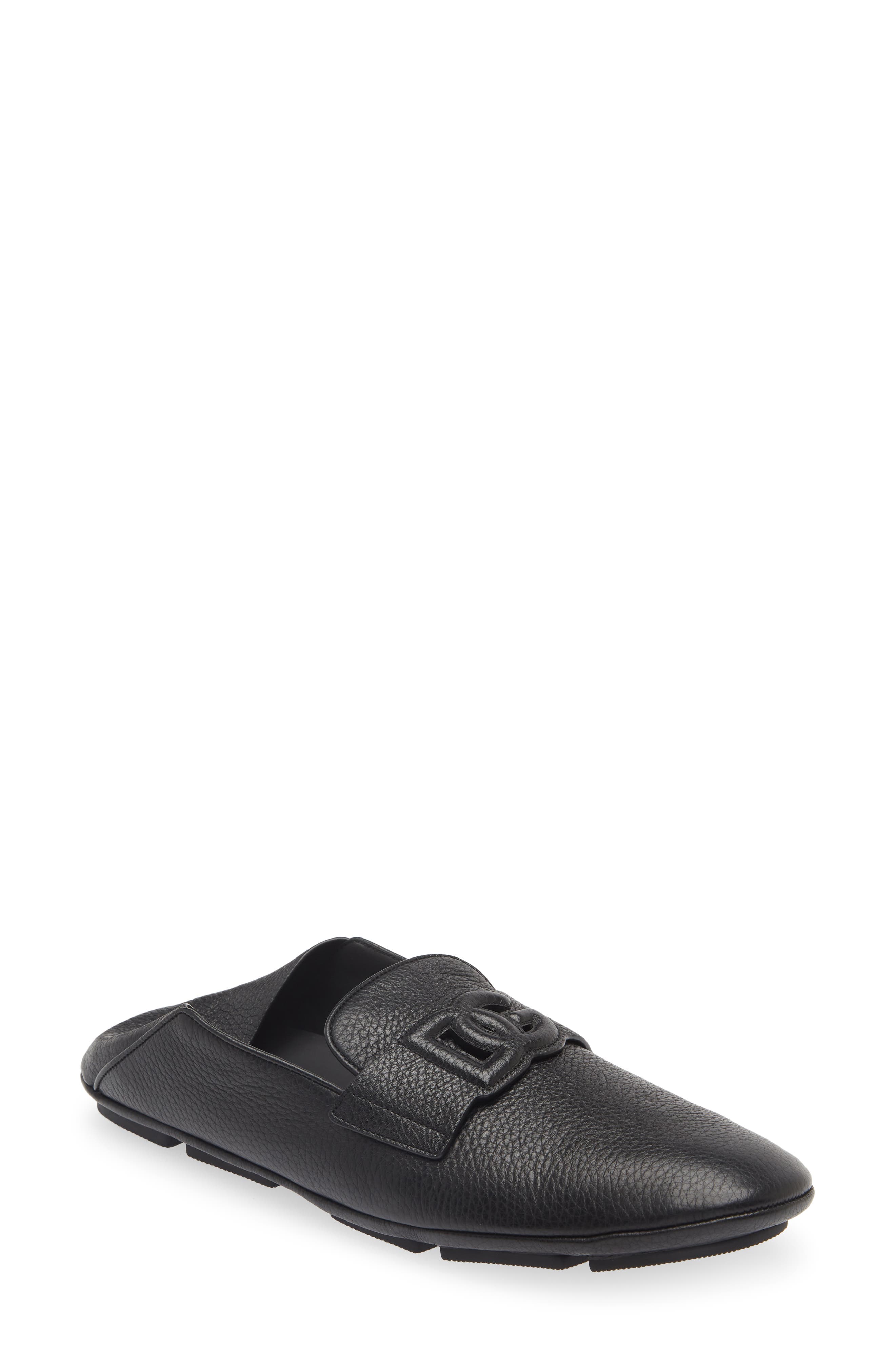 Dolce&Gabbana DG Driving Shoe, Alternate, color, Nero