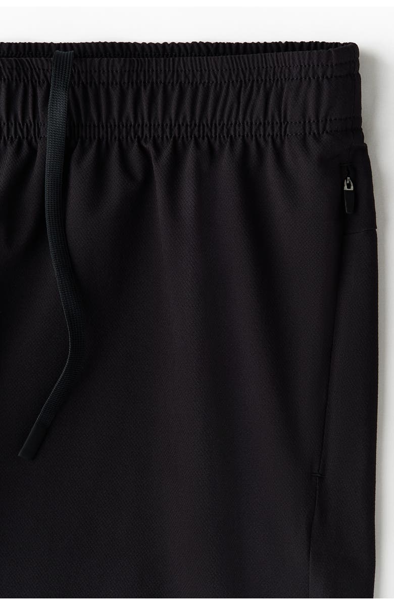 H&M Regular-fit track pants with drymove, Alternate, color, Black