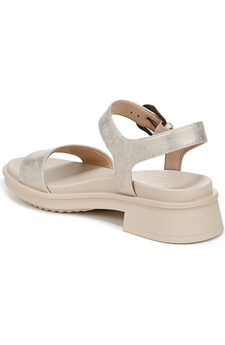 SOUL NATURALIZER Emma Block Heel Sandal, Alternate, color, Gold Faux Leather