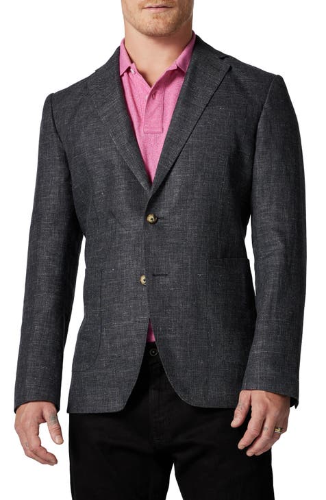 Rodd & high quality Gunn Sport Blazer Coat Side Vents Gray Small Mens Gray