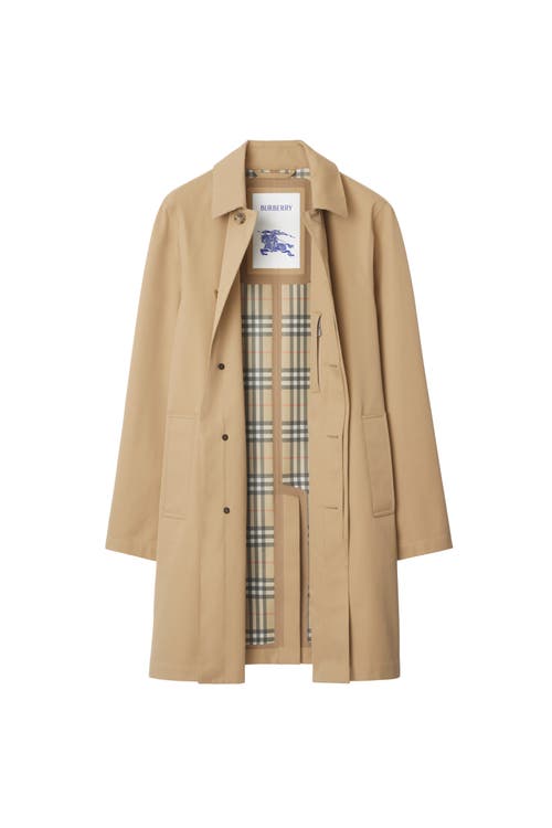 Burberry Mid-length Paddington Heritage Car Coat In Brown
