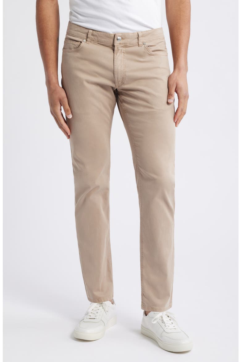 Crown Crafted Wayfare Five Pocket Pants, Main, color, CLASSIC KHAKI